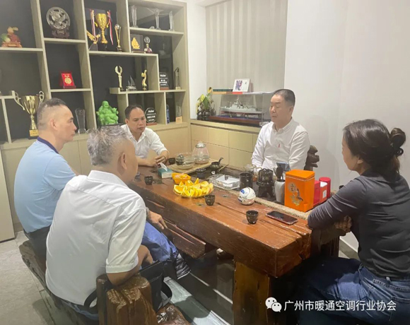 【會員來訪】我會理事單位——廣東順景制冷科技有限公司到訪秘書處