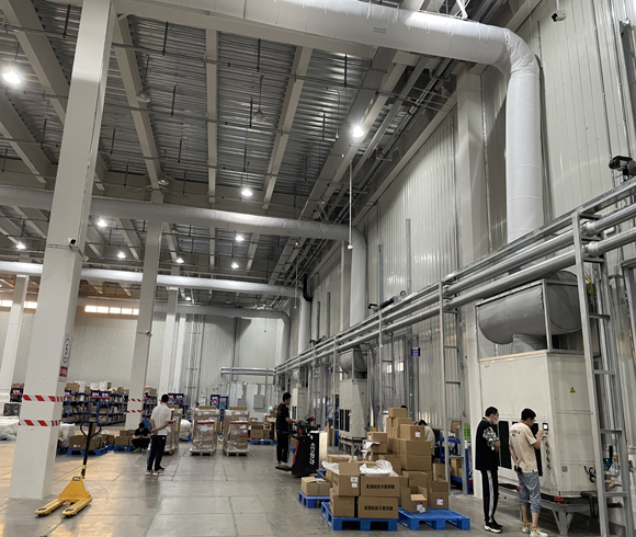 圣湘生物科技股份有限公司宇培倉W6庫節(jié)能溫濕度調控系統(tǒng)現(xiàn)場回訪實況直播